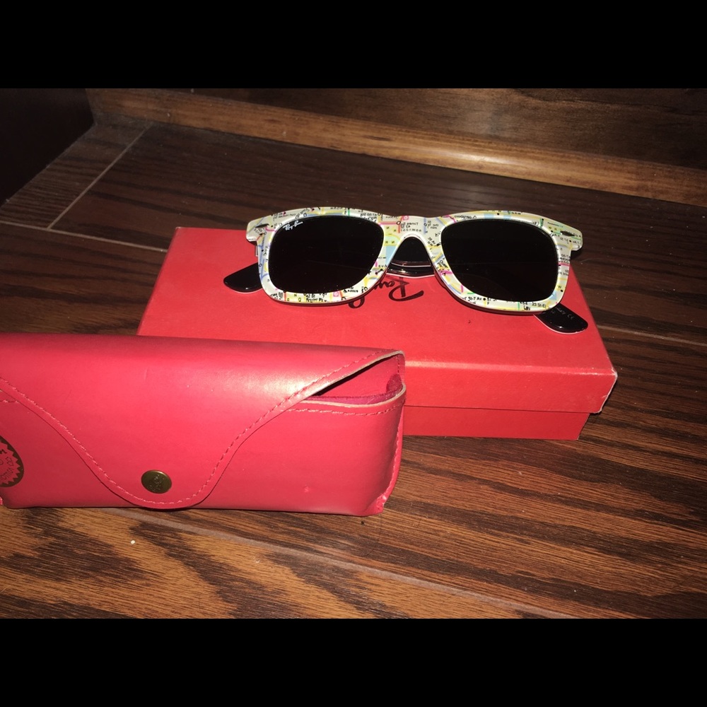 Special Edition New York City Map Ray Bans